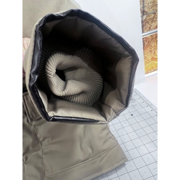 Vintage '80's Men's Browning Goose Down Coat Faux Fur Collar w/Hood Size 40 - Picture 7 of 16